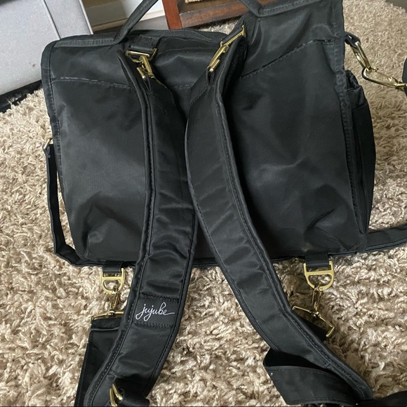 B.F.F ju-ju-be black diaper bag